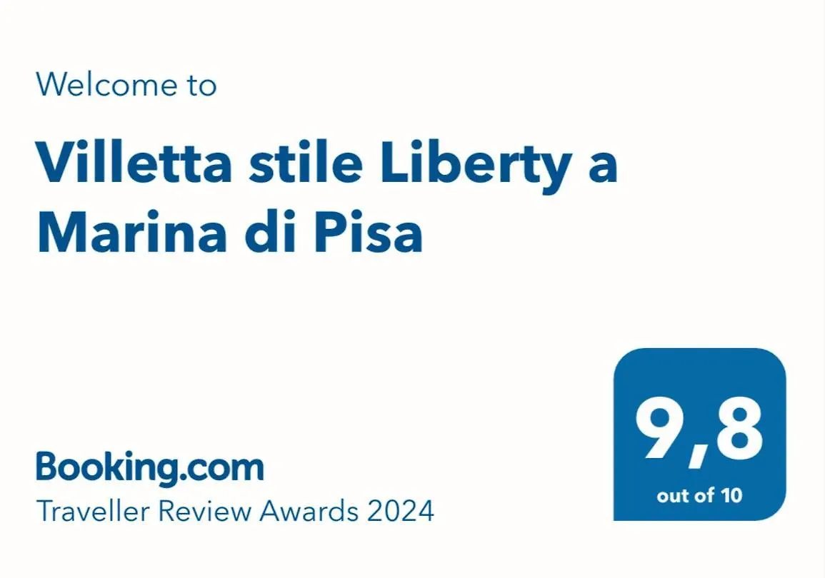 ヴィラ Villetta Stile Liberty A マリーナ・ディ・ピサ